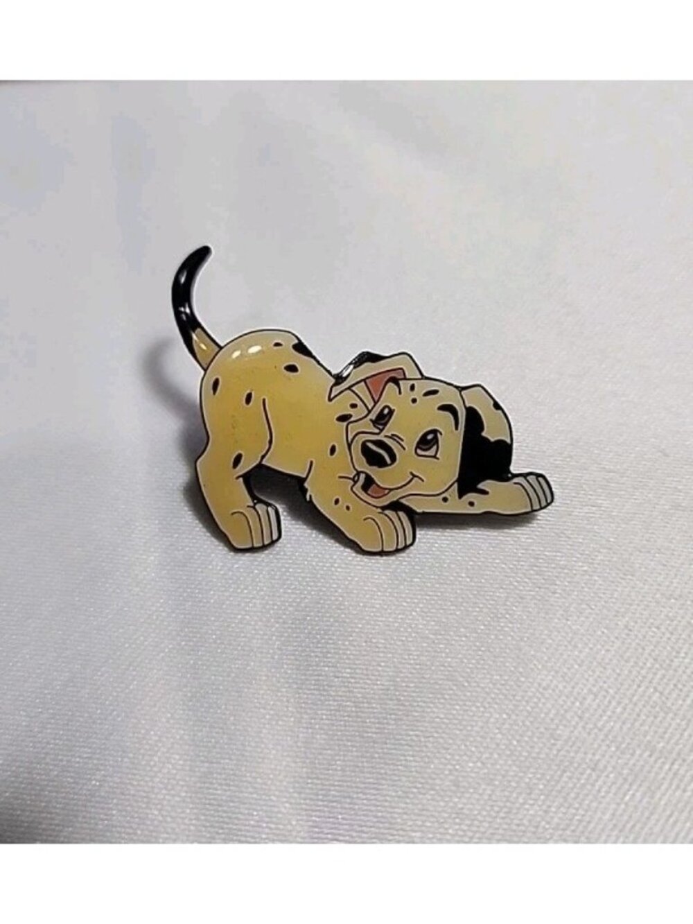 Vintage Disney 101‎ Dalmatians Puppy Wagging Its Tail Lapel Trading Pin